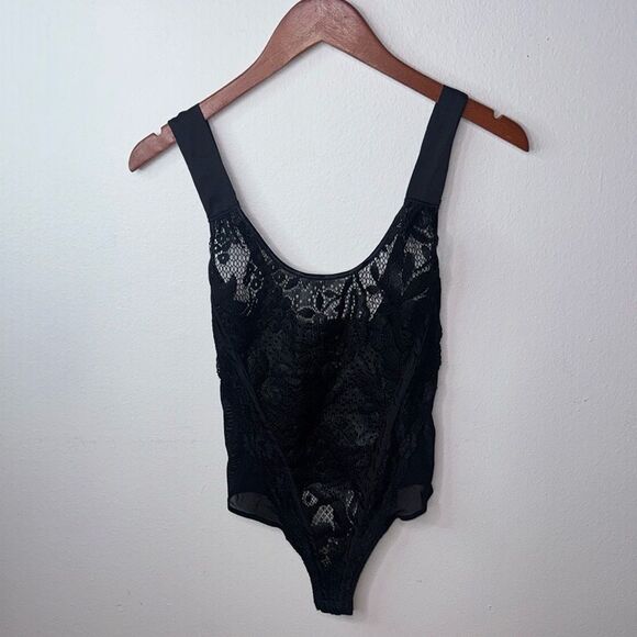 Free People Off Beat Bodysuit Black Size XS - Picture 4 of 9